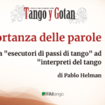 TANGO, l’importanza delle parole