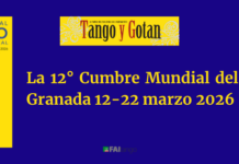 La 12° Cumbre Mundial del Tango, Granada 12-22 marzo 2026