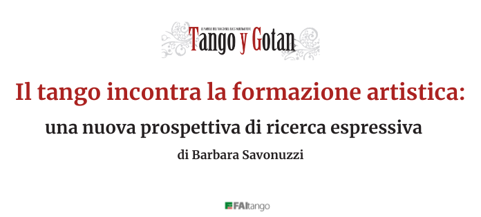 Il tango incontra la formazione artistica: una nuova prospettiva di ricerca espressiva