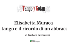 Elisabetta Muraca, il tango e il ricordo di un abbraccio